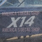 Mastercraft X14 Graphic Boat Yacht Decals 2pc Set New  Oem Oracle Solid Colors