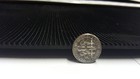 Rib Rubber Matting Black Roll 24  Wide X 25 Ft Long Free Shipping