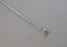 Anklet   Bracelet  7 8 9 10 11 Inch 1 5mm D c Rope Chain  Sterling Silver  Italy
