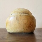 Vintage Millinery Hat Block Wooden Supplies Form Antique Mold Wood Shape