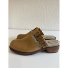 Vintage Dr  Martens Leather Clogs   Air Cushion Sole   Wooden Heel   Women s 9