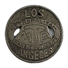 Los Angeles  Ca Trade Token  Los Metropolitan Mta Transit Authority Gf 1 Fare