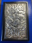 Vintage Carr s Of Sheffield Sterling Silver Address Book   Cherubs   Leather