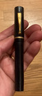 Vtg Oversized Flattop Diamond Point Fountain Pen W 14k Nib Unrestored 5 1 8 