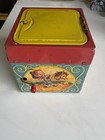 Vintage 1950s Mattel Jolly-tune Clown Jack In The Music Box Usa Non Working
