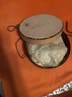 Rare  De Pinna Vintage Round Hat Box  With Original Tissue Paper And Rope Tie 