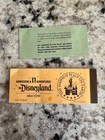 Genuine Adult  Old Vintage Disneyland  Ticket Book A-e - June 1977