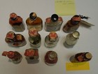12 1930s 1940s Pre-wwii Vintage Miniature Retail Minis Liquor Bottles  Tax Stamp