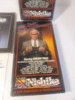 Vintage Nishika Camera Misc Lot  2 Vhs 1 Sealed Vincent Price  Manual