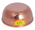 Copper Bowl Pure Copper Hammered 400 Ml Approx For Ayurveda Health Benefits 1 Pc