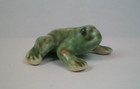 Vintage Novelty Frog Incense Burner  holder    1960 s     male Frog   2  Long