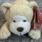 Russ Berrie Dollop Bear Plush 6    Yellow Cream Stuffed Animal Toy