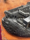 Vintage Anthracite Coal Breaker Carving Pennsylvania Coal Mining On Leather