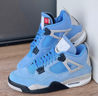 Jordan 4  university Blue  Mid Top Men s Retro Basketball Shoes Us Size 6-12