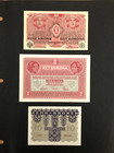 Austria P-20  P-21  P-75  All Crisp Unc au 