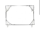 Ez Goal 4 Corner Target Net   69101 4mm  For 4    X 6  Hockey Goal Nets Kit Nylon