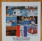 1972 Evinrude Outboard Motor Promo 9 Panel Boating Images Vintage Print Ad 