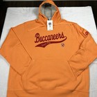 New Nike Tampa Bay Buccaneers Rewind Hoodie Men Xl Orange Embroidered Sweatshirt