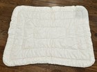 Rare Vintage Glenna Jean Crib Size Zip-up Baby Quilt Sleeping Bag Metal Zipper