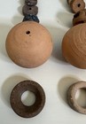 Wayne Chapman Studio Art Pottery Handmade Beads - Set Of 29