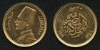 Beautiful Small Egypt Gold Coin 1929 Twenty Piastre King Fuad I Au   