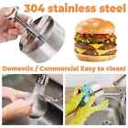 New Hamburger Meat Beef Press Stainless Steel Detachable Bbq Patty Maker 114mm