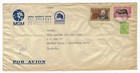 2 Old Original Envelopes With Stamps 20th Century Fox Film Corp  Very Rare