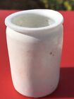 Pre-1900 Open Pontil Medical Jar - Antique 1800s Apothecary Glass 