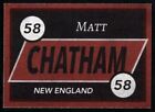 Matt Chatham Signed Auto Custom Card W  3x Sb Champs Lscm Coa Patriots