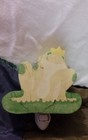 Pottery Barn Frog Froggy Frog Prince Night Light W  Light Bulb Works Child Baby