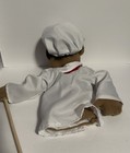 Melissa   Doug Chef Hand Puppet Plush Chef Al Dente Chef Pepe Detachable Rod 15   