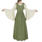 Women s Renaissance Costume Medieval Ren Faire Longe Sleeve Dress   Off Shoul   