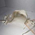 Vintage Baby Christening Bonnet Magic Hanky Wedding Heirloom Linen Lace