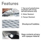 9 x12  Metallic Poly Bubble Mailers Shipping Mailing Padded Bags Envelopes