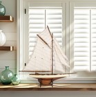 Sailingstory Wooden Sailboat Model Decor Boat Model Ship Sailboat Decor Yacht   