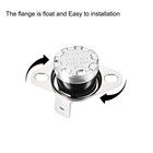 2pcs Temperature Control Switch Thermostat 85  c 10a Normally Closed Nc