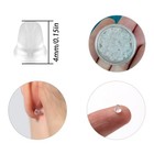 Silicone Earrings Back Plug Soft Transparent Earrings Back For Stud Hypoallergen