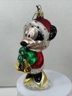 Vintage Disney 5  Minnie Mouse Mercury Blown Glass Christmas Tree Ornament