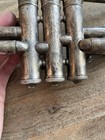 Vintage 1913 Buescher Model 15 Union Label Silver  Cornet Parts Valves   