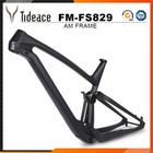 T1000 Carbon Fiber Full Suspension Mountain Bicycle Frame Oem Bb92 12 148mm