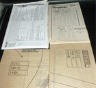 Victorian Cottagecore 70s Retro Austen Dress Costume Sewing Pattern 6-12 Vtg