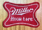 Gemsco Nos Vintage Patch  1  Pair - Miller High Life Beer - Wi - V1 S