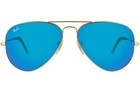 New Authentic Ray-ban Sunglass Lens Replacements Rb3025 Aviator Blue Mirror 55mm