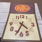 Vintage Dr Pepper Electric Wall Clock