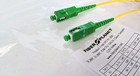  10 Pack  Sc To Sc Apc Simplex Os2 Single-mode Fiber Optic Patch Cable - Jumper
