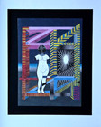 Pedro Friedeberg Framed Print 16x12      Surreal Geometric Female Figure     Optical
