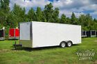 New 2025 8 5x20 8 5 X 20 Enclosed Car Hauler Cargo Trailer W  Ramp   V-nose
