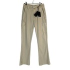 Paige Dion Cargo Pockets Jeans 27 Warm Sand Khaki Flare Pockets Denim New