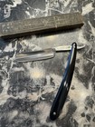 Vintage   81 J a  Henckels Black Handle Straight Razor Mint Solingen W  Case
