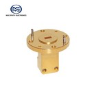 Wr19  1 85 Female  Orthogonal Waveguide To Coax Adapter  39 2-59 6 Ghz